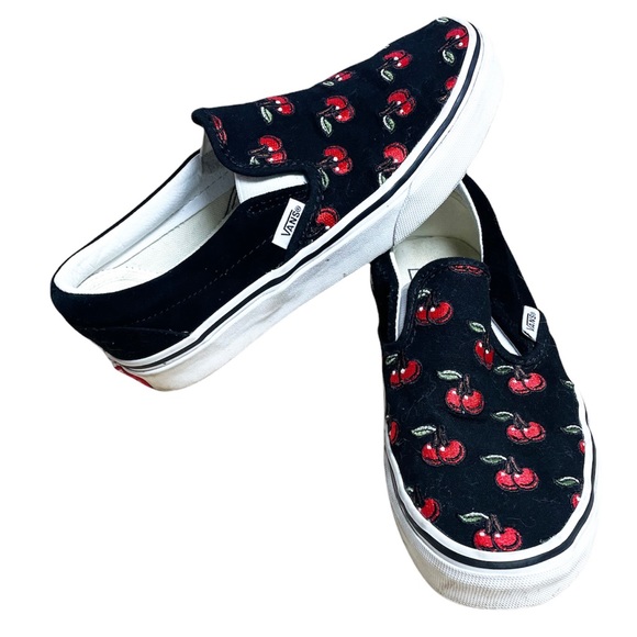 vans cherry print